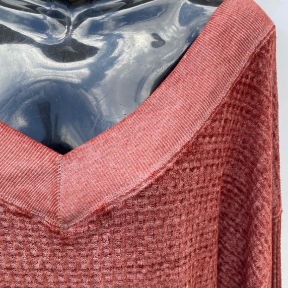 We The Free/ Free People Southside Thermal Shirt Size Small - Picture 5 of 9